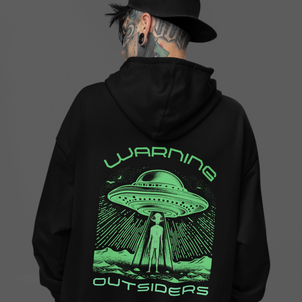 Regulo Signal Lost Oversized Hoodie