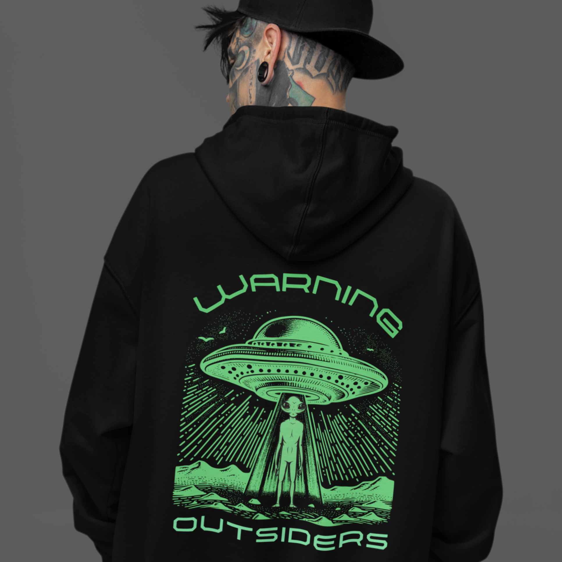 Regulo Signal Lost Oversized Hoodie