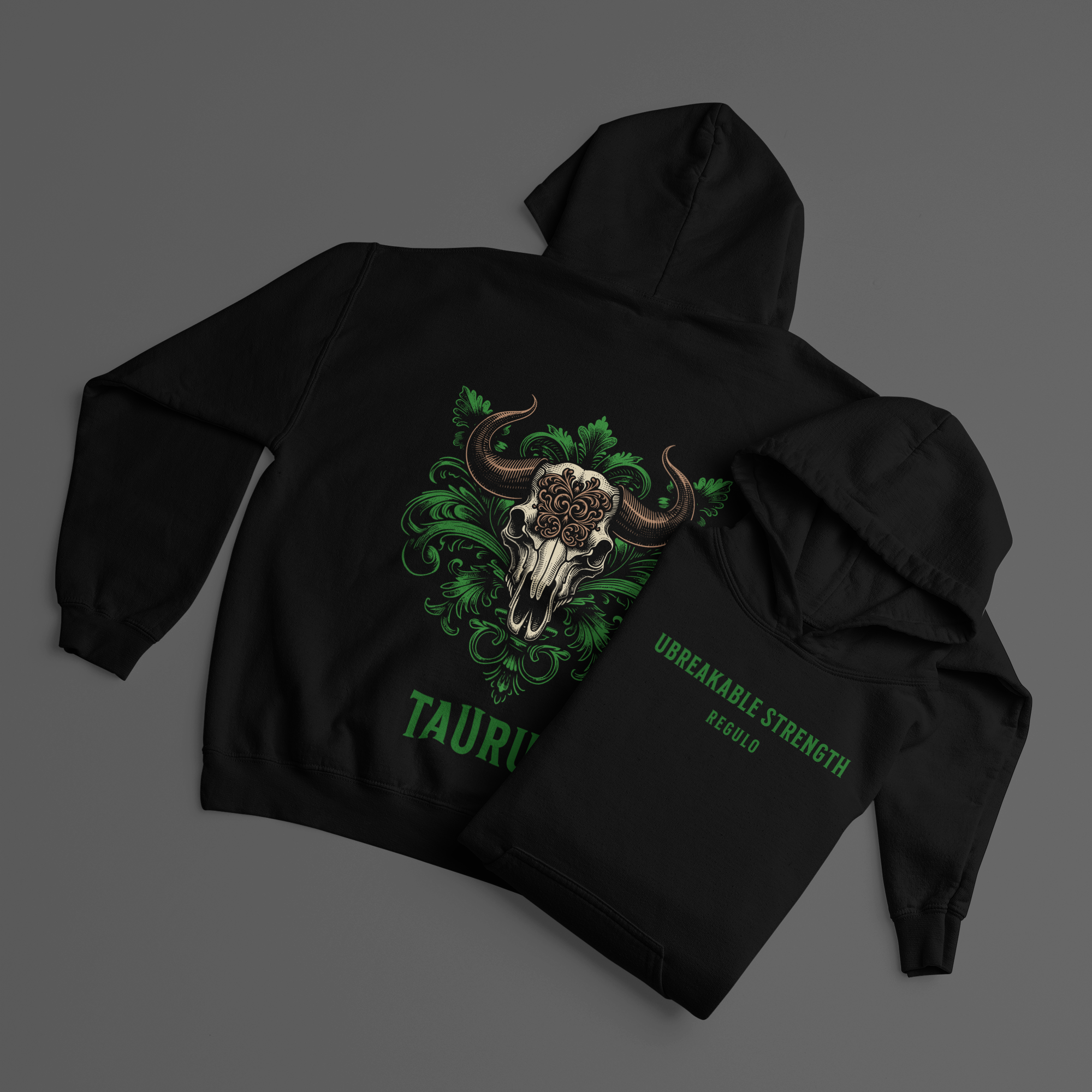 Regulo Taurus — Unbreakable Strength Hoodie